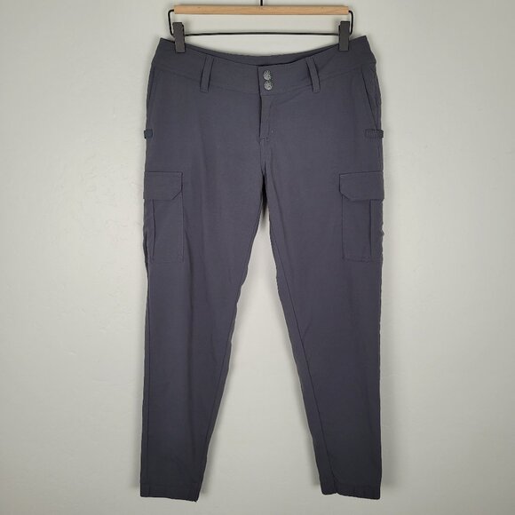 Prana Sage Jogger Ripstop Cargo Pants Stretch Gray Size 2 NWT - Picture 2 of 14